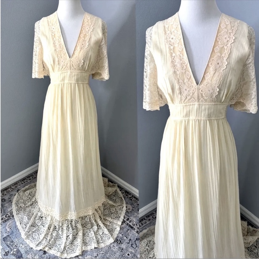 Vintage Candi Jones California cottagecore, prairie dress